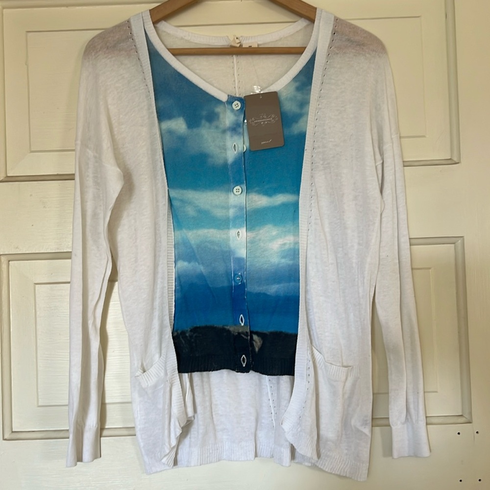 Anthropologie shirt new with tags, size Medium.
